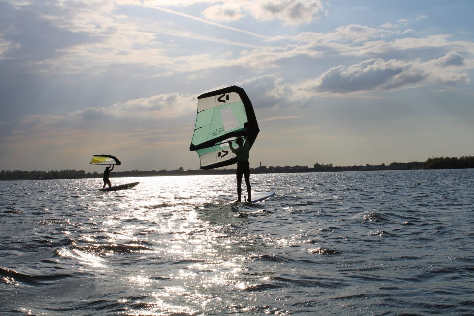 Une première expérience de wingsurfing